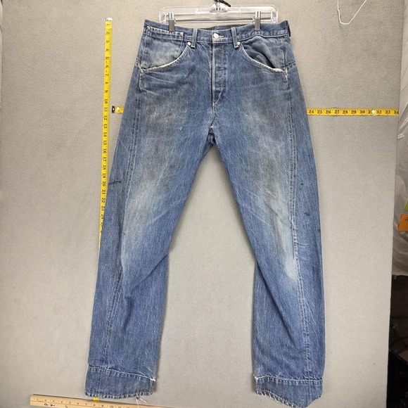 Levi's Other - Vintage Levis Engineered Jeans Mens Blue Twisted Button Fly Fits 32x33